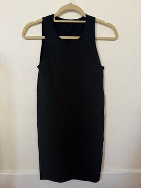 Alexander Wang Black Sleeveless Mini Bodycon Dress